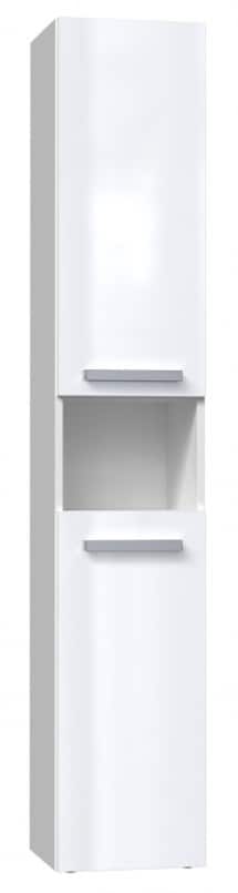 Szafka łazienkowa NEL I 31x30xH174 biel połysk — zdjęcie 1 z 6