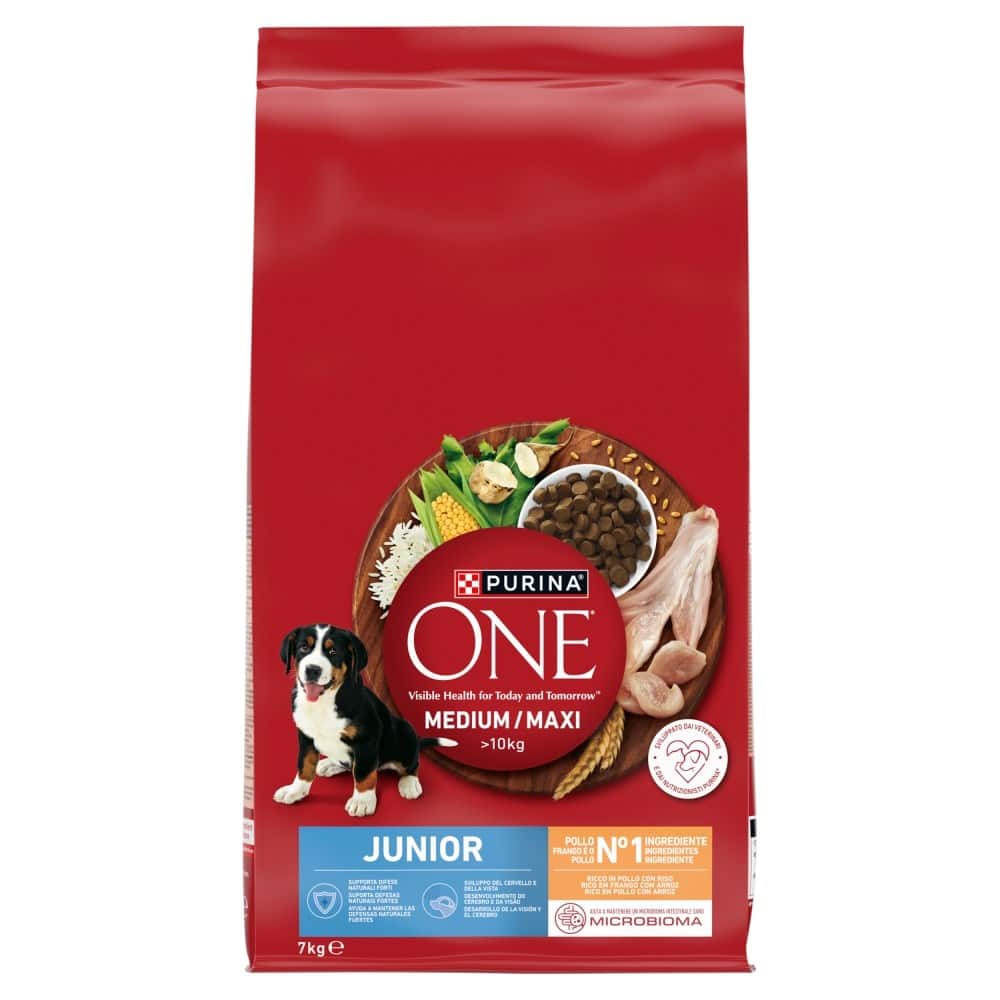 PURINA ONE MED/MAX Junior Chicken & Rice 7kg — zdjęcie 1 z 3
