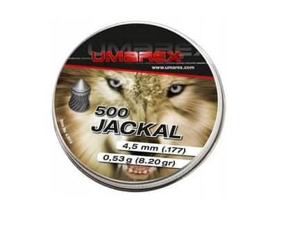 Śrut 4,5 mm Umarex Jackal Pointed Ribbed 500 szt — zdjęcie 1 z 2
