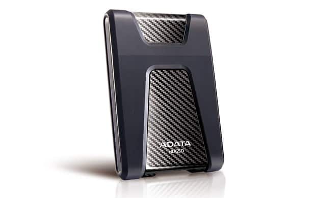 Dysk zewnętrzny HDD ADATA HD650 (1TB; 2.5"; USB 3.2; czarny) — zdjęcie 1 z 4