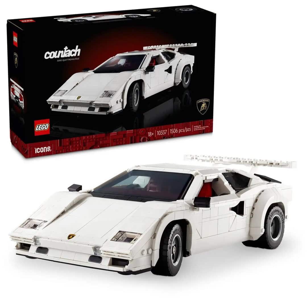 LEGO Icons Lamborghini Countach 5000 Quattrovalvole — zdjęcie 1 z 8