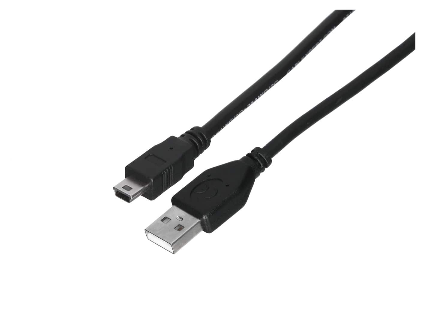 Kabel GEMBIRD CCP-USB2-AM5P-6 (USB M - Mini USB M; 1,8m; kolor czarny) — zdjęcie 1 z 3