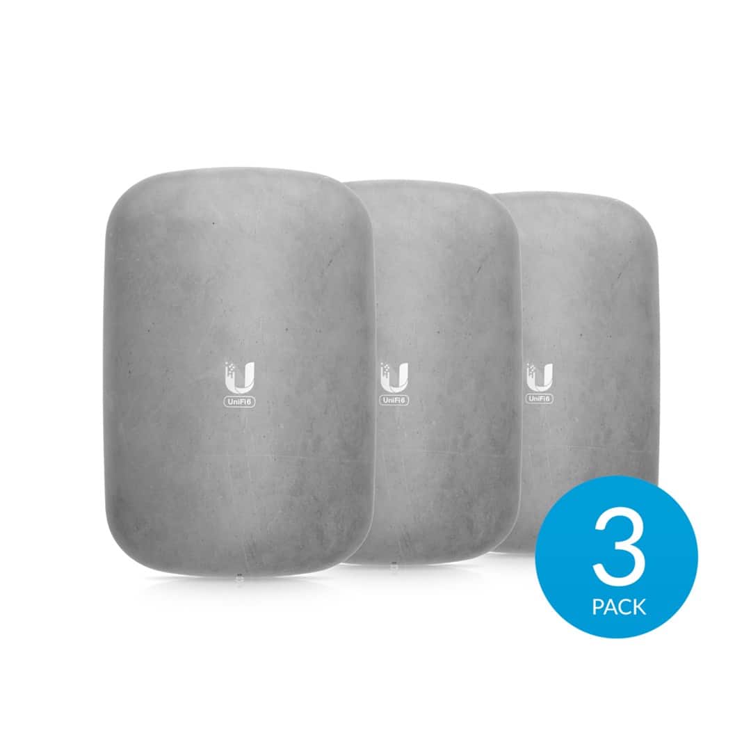Osłona Ubiquiti U6 Extender Cover (EXTD-cover-Concrete-3) Kolor: Black 3pak — zdjęcie 1 z 3