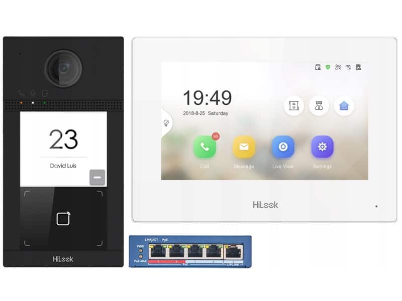 Zestaw wideodomofonowy IP Hilook IP-VIS-Pro-W — zdjęcie 1 z 5