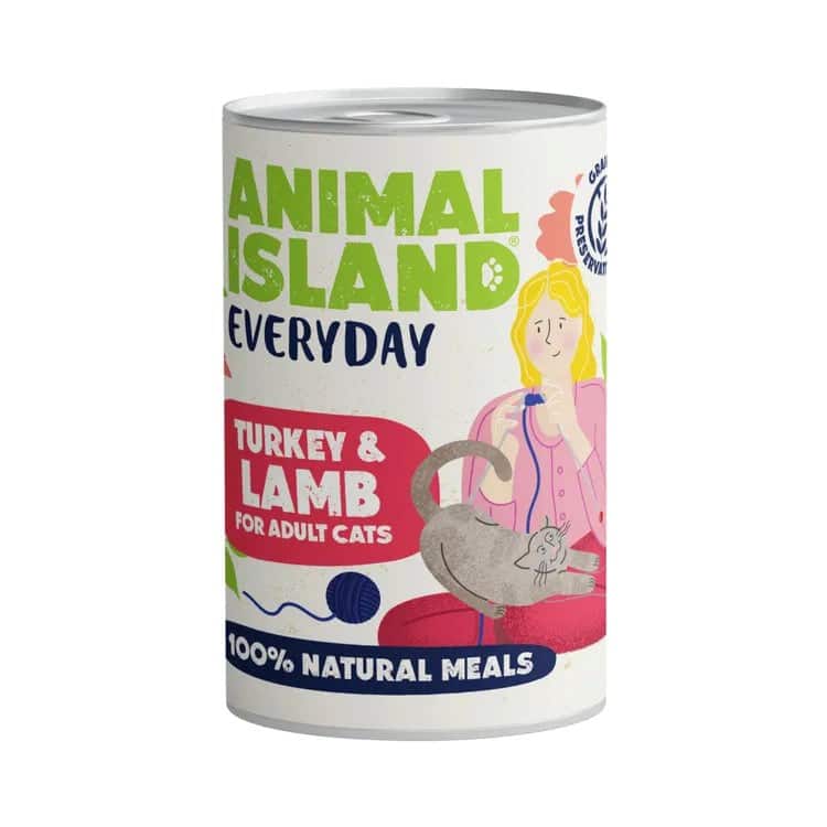 ANIMAL ISLAND Indyk i jagnięcina - 400g