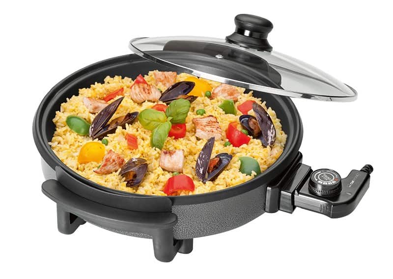 Patelnia Clatronic PP 3401 antracytowa z powłoką nieprzywierącą — zdjęcie 1 z 2
