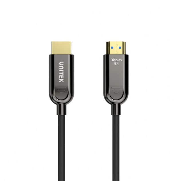 UNITEK KABEL OPTYCZNY HDMI 2.1 AOC 8K 120HZ 5M — zdjęcie 1 z 3