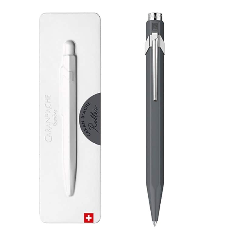 Caran d’Ache Pióro kulkowe 849, w pudełku, kolor szary. — zdjęcie 1 z 3