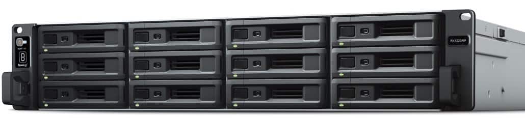 Expansion unit Synology RX1223RP, 2U RACK, 12x HDD/SSD