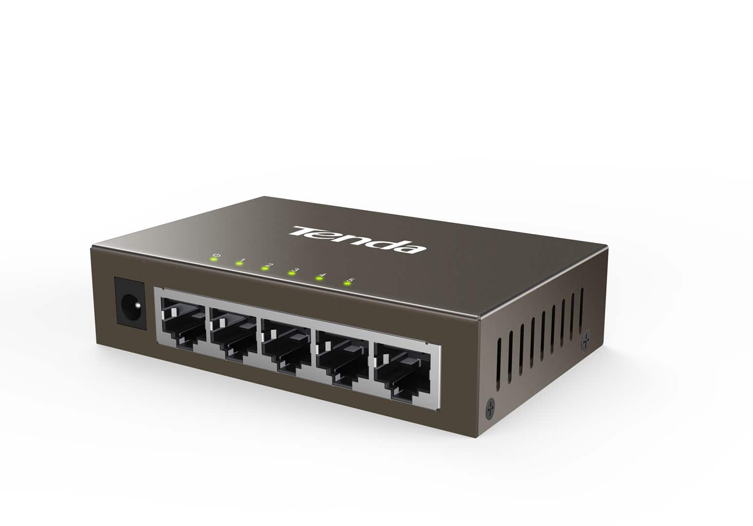 Switch Tenda TEG1005D (5x 10/100/1000Mbps) — zdjęcie 1 z 5