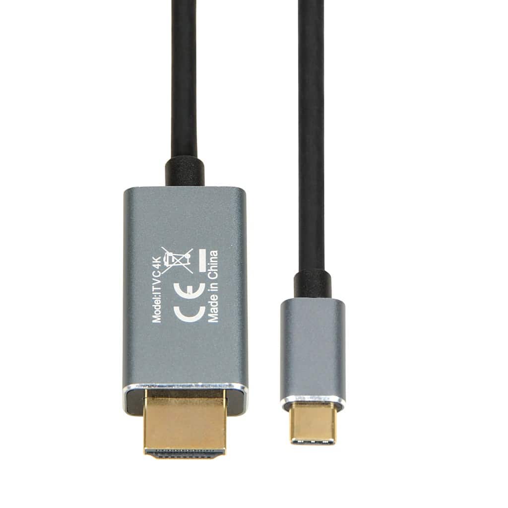 IBOX KABEL ITVC4K USB-C TO HDMI 4K 1,8M — zdjęcie 1 z 4