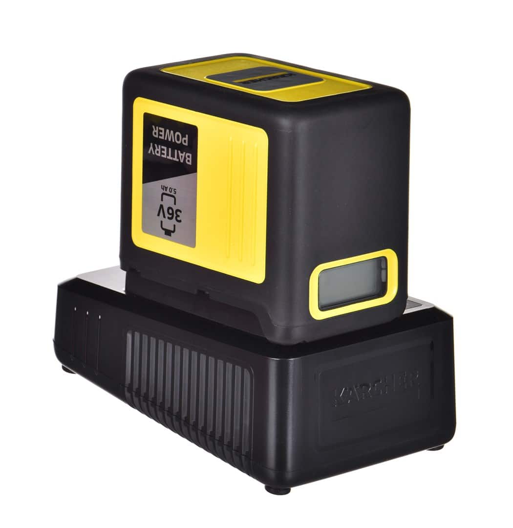 Szybka ładowarka + akumulator KARCHER 36V 5Ah — zdjęcie 1 z 7