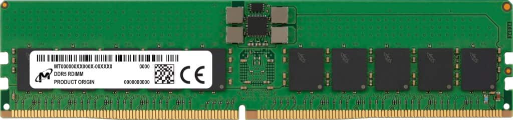 Micron RDIMM DDR5 32GB 4800MHz ECC Registered