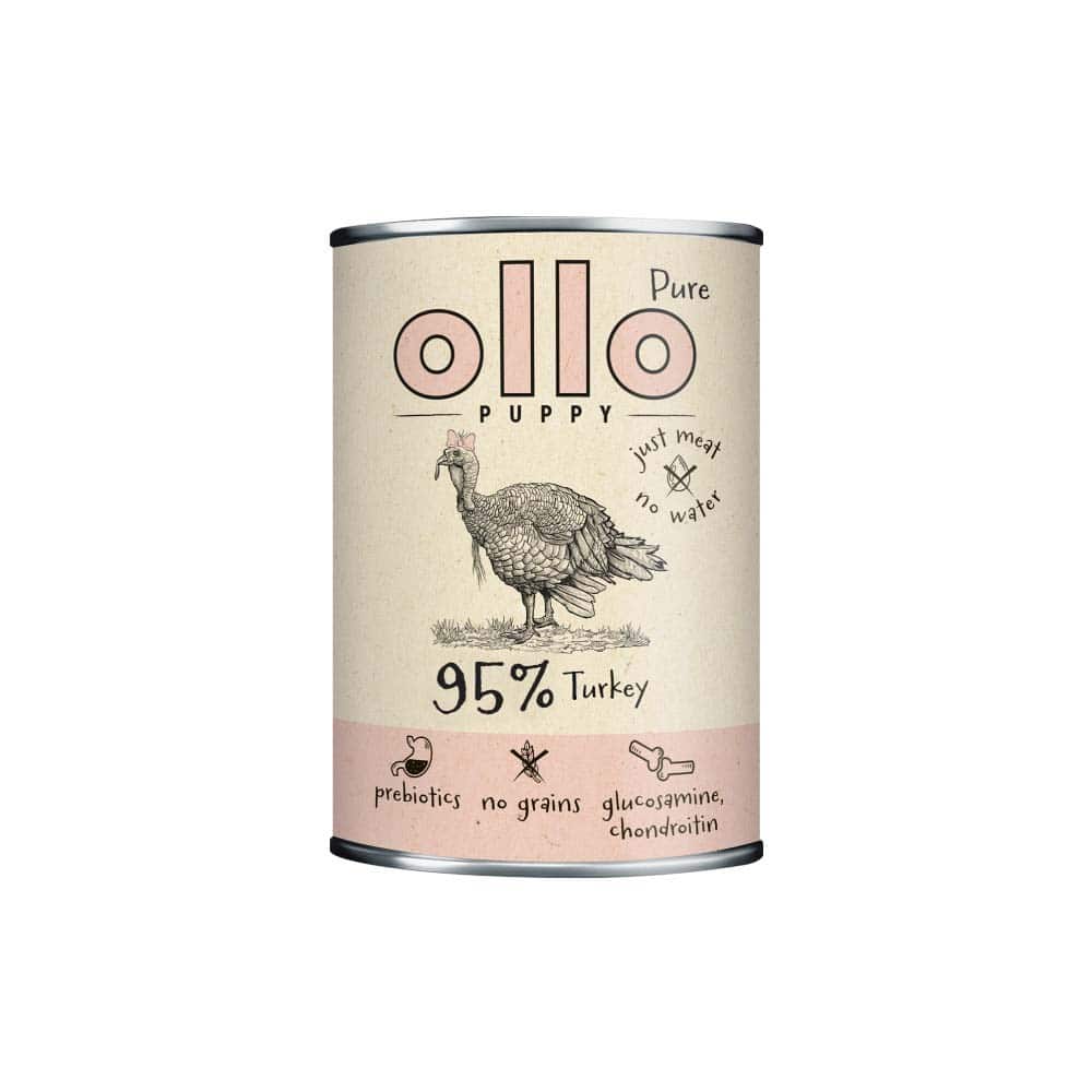 Ollo Puppy Pure Indyk 400g — zdjęcie 1 z 6