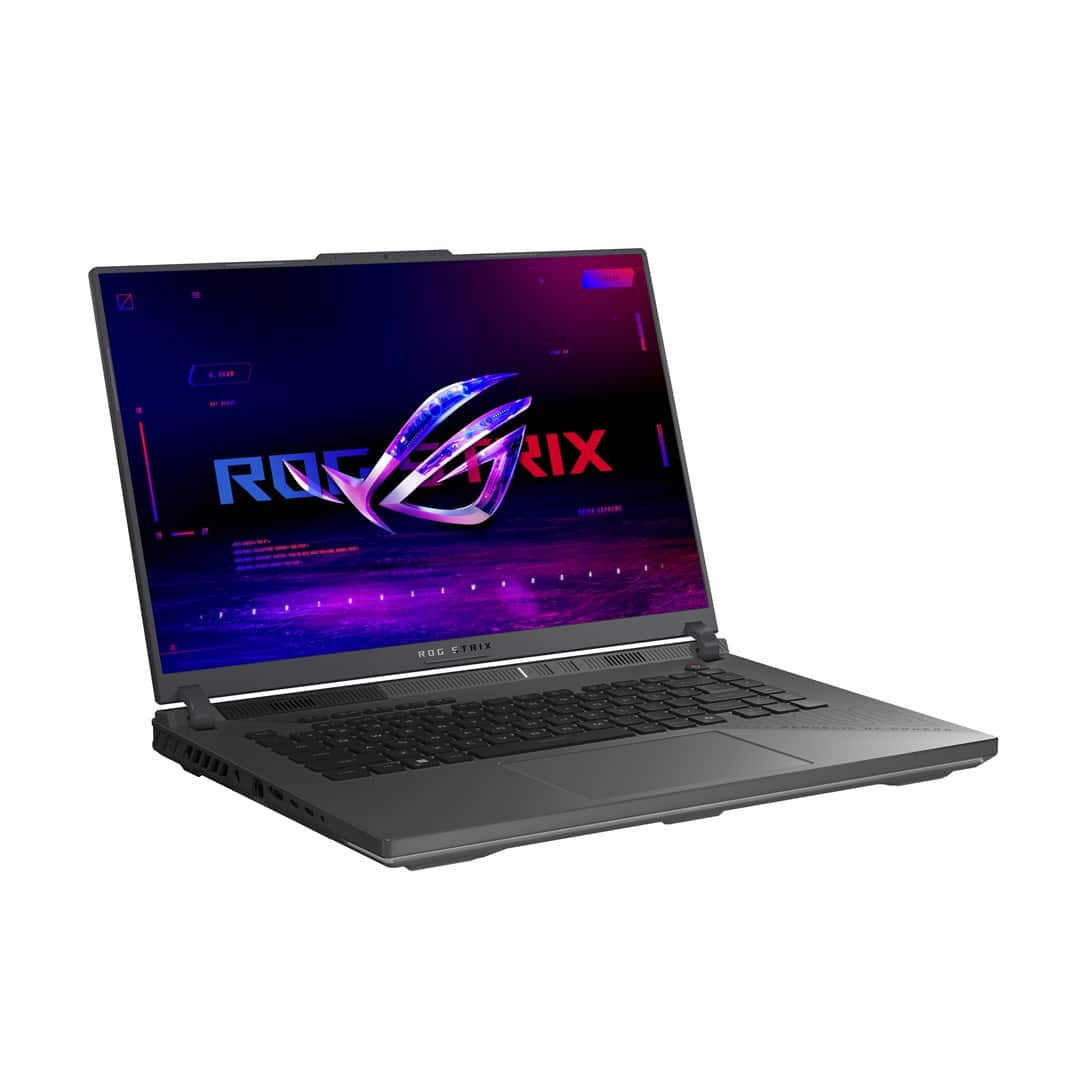 ASUS ROG Strix G16 G614FP-R9161 Ryzen 9 9955HX 16.0"2.5K 240Hz IPS-level 500nits AG 16GB DDR5 5600 SSD1TB GeForce RTX 5070_8GB WLAN+BT LAN Cam1080p 90WHrs NoOS Eclipse Gray — zdjęcie 1 z 8