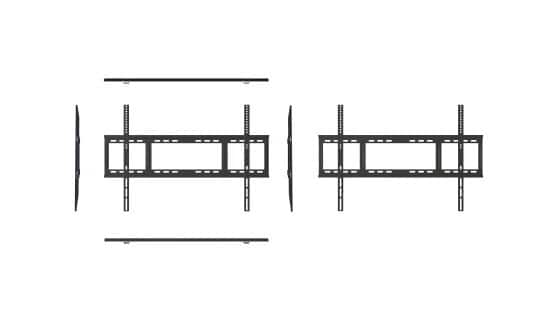 AVTEK UCHWYT ŚCIENNY DO MONITORÓW INTERAKTYWNYCH