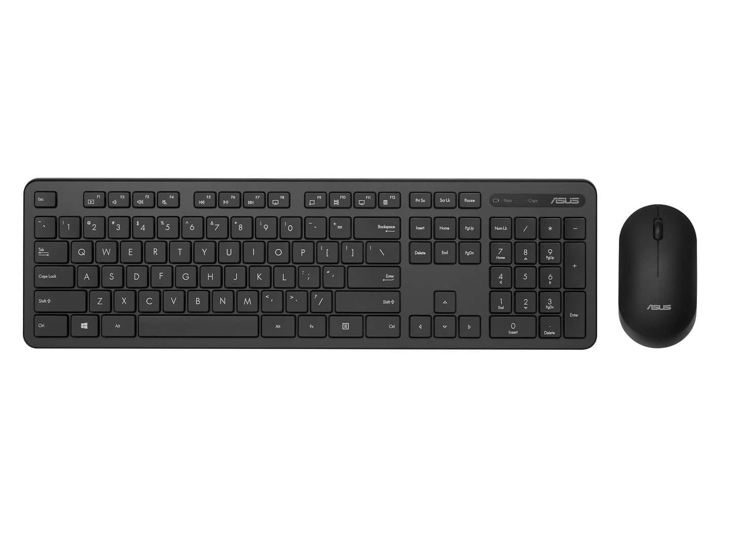 Zestaw klawiatura + mysz Asus CW100 Wireless Keyboard and Mouse Set Black — zdjęcie 1 z 8
