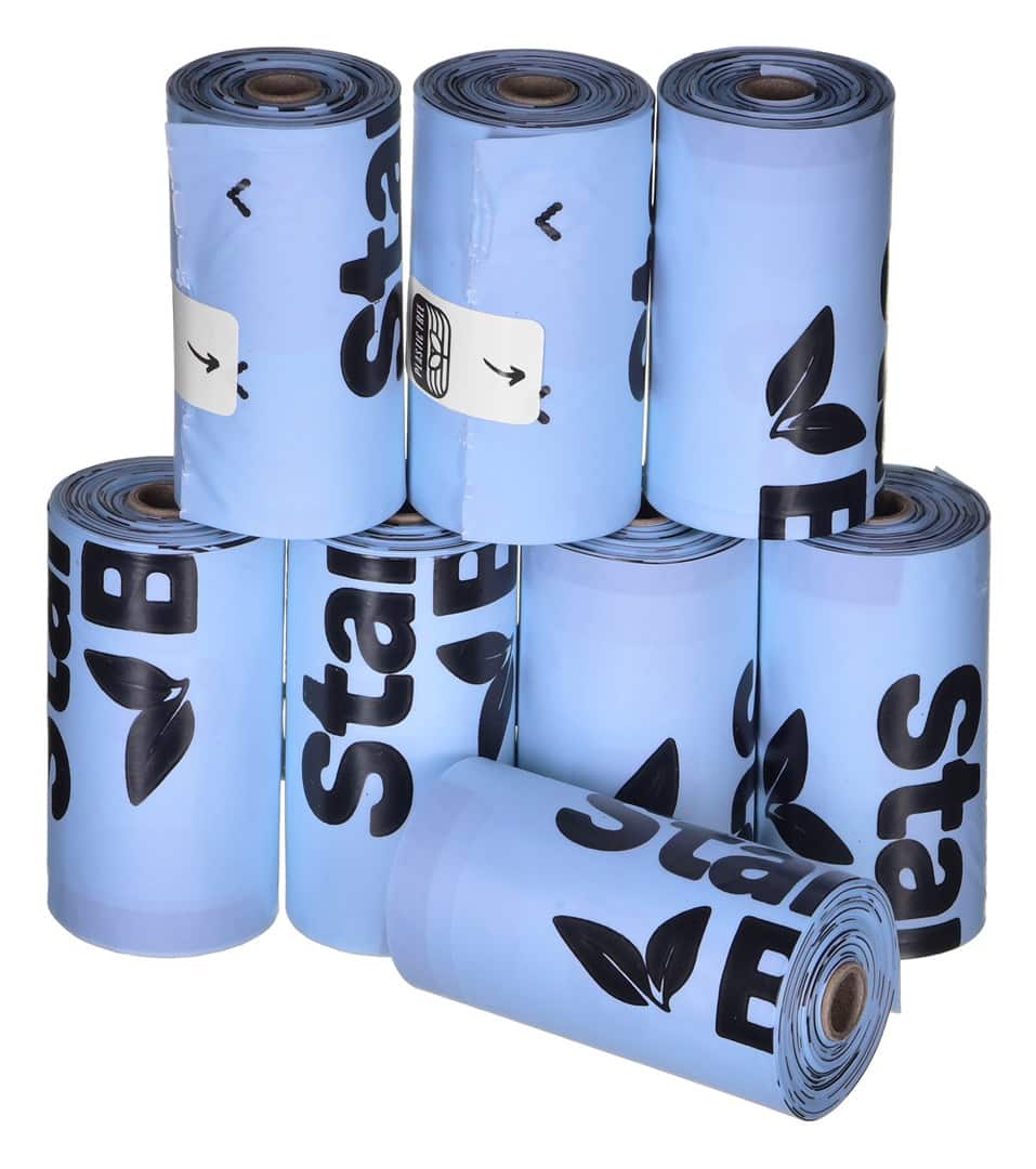 STARCH BAG - bioworki na odchody - 8 x 15 szt. — zdjęcie 1 z 3