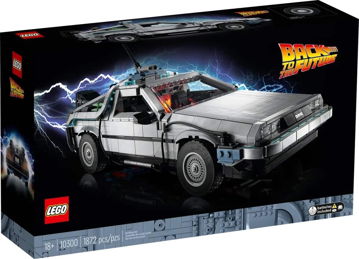 LEGO Creator Expert 10300 - Wehikuł czasu z “Powrotu do przyszłości” — zdjęcie 1 z 8
