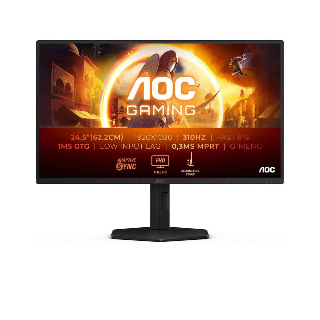 MONITOR AOC LED 24,5" 25G4SXU 310Hz — zdjęcie 1 z 8