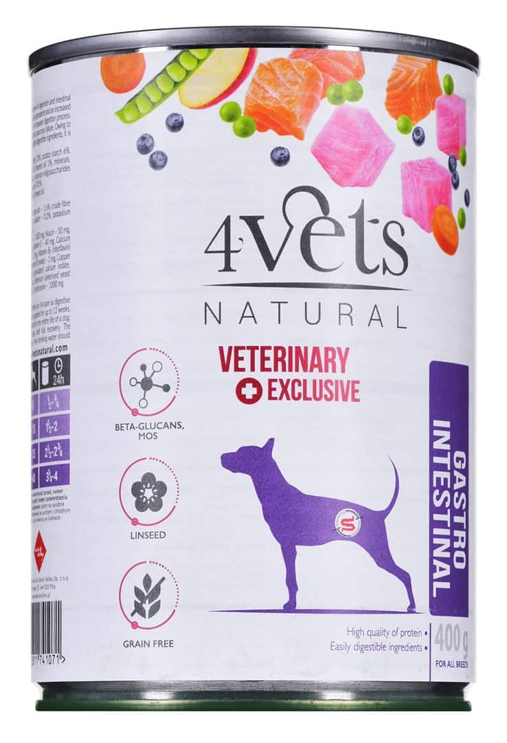 4VETS Natural Gastro Intestinal Dog 400g — zdjęcie 1 z 4