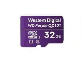 Karta pamięci WD Purple microSDXC WDD032G1P0C (32GB; Class 10, Class U1) — zdjęcie 1 z 2