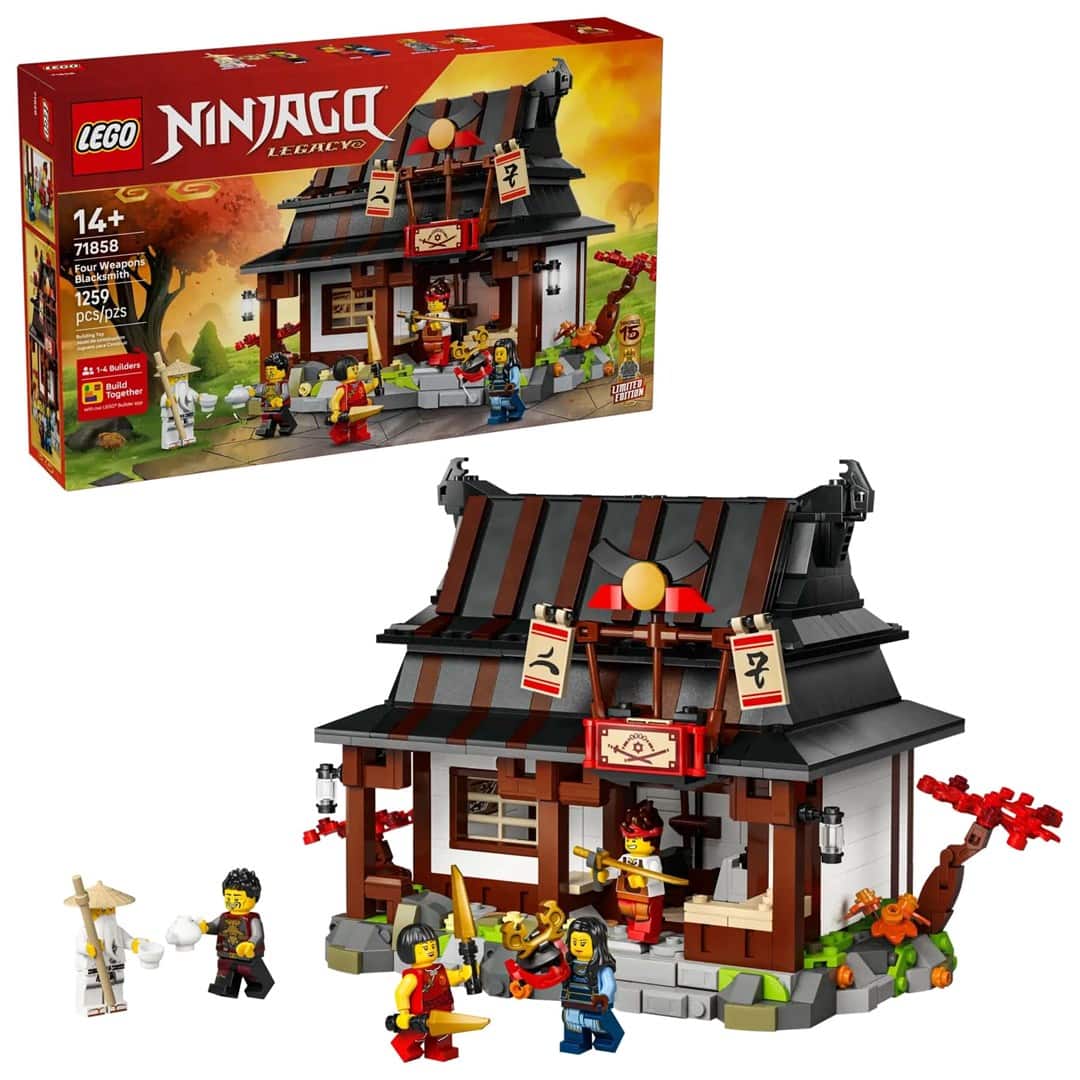 LEGO NINJAGO 71858 Four Weapons Blacksmith — zdjęcie 1 z 8