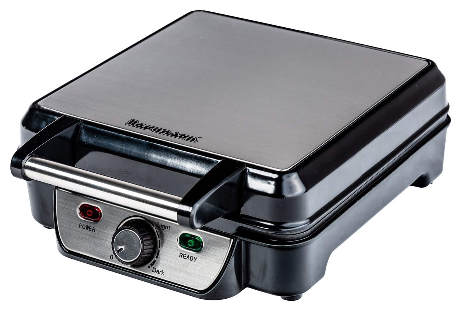 Gofrownica Ravanson GR-7030 (1100W; kolor inox) — zdjęcie 1 z 3