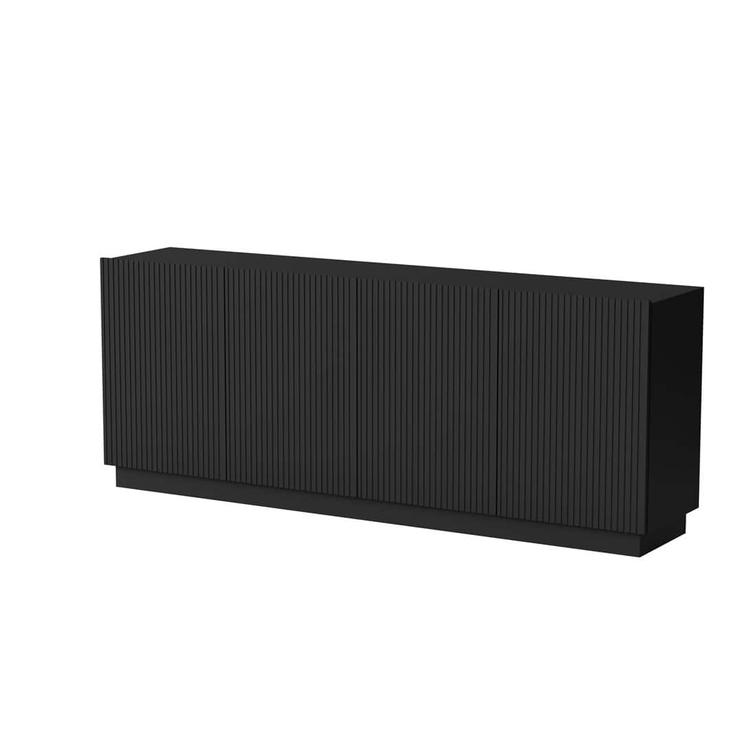 Komoda LIVERTI 200x42x78 czarny — zdjęcie 1 z 3