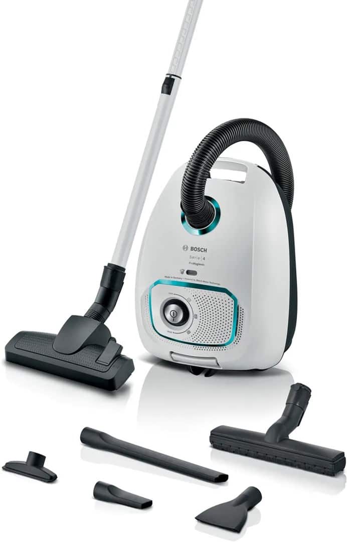 Odkurzacz workowy Bosch Series 4 BGB41HYG1H (600W ; biały) — zdjęcie 1 z 8