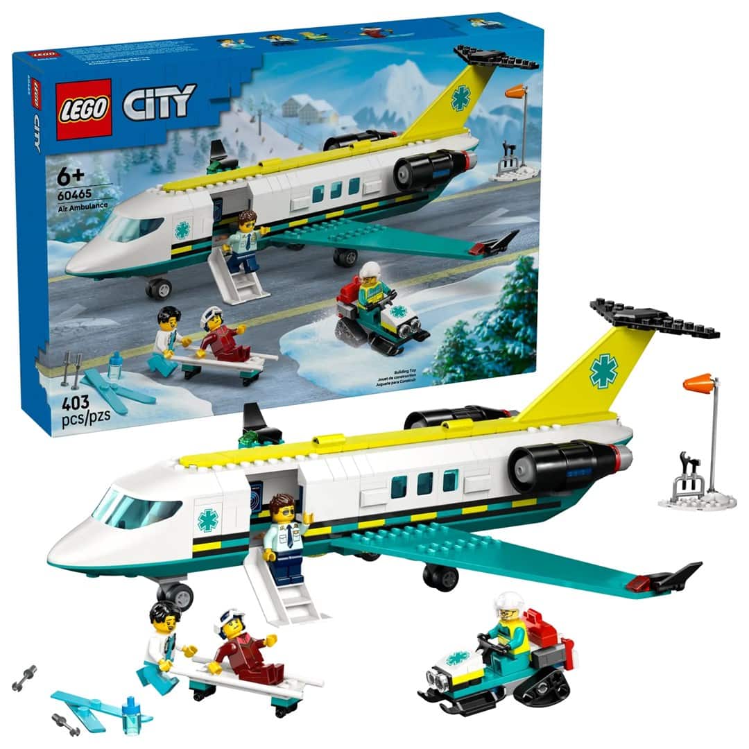 LEGO City Samolot Pogotowia Ratunkowego — zdjęcie 1 z 8