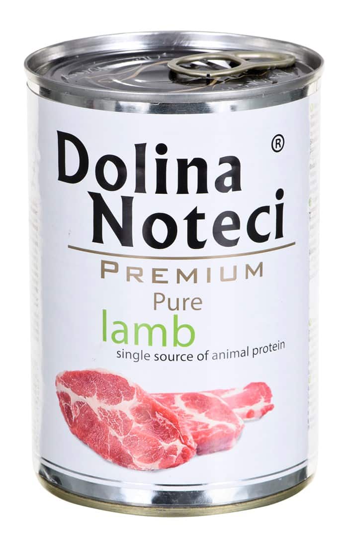 DOLINA NOTECI Premium Pure Jagnięcina - mokra karma dla psa - 400 g — zdjęcie 1 z 4