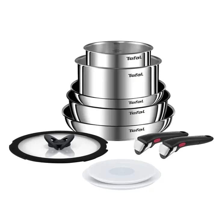 Zestaw garnków TEFAL Ingenio Emotion L897SA74 10ele — zdjęcie 1 z 8