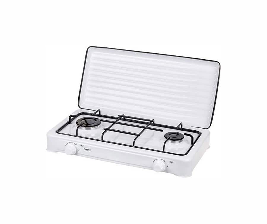 Kuchenka Gazowa Smile Smile KN-02/1K (dwupolowa 4300W biała) — zdjęcie 1 z 2