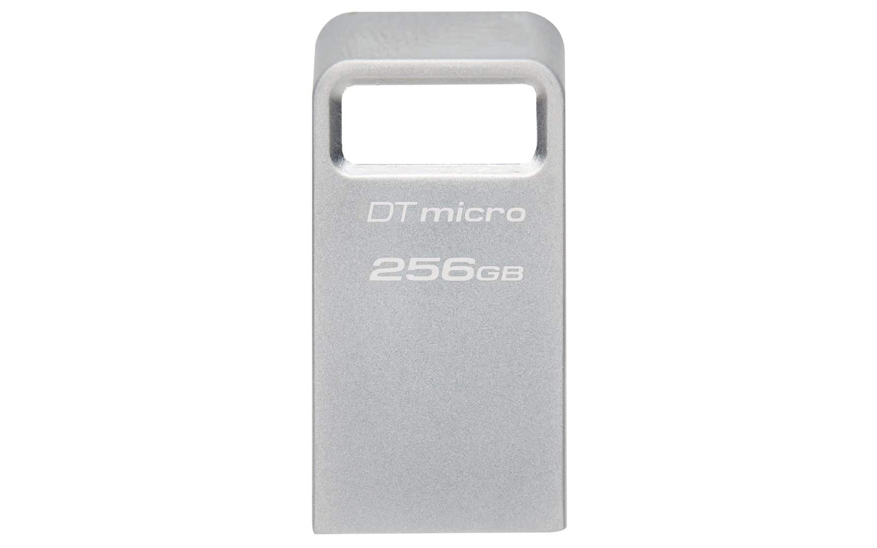 KINGSTON FLASH 256GB DATATRAVELER USB 3.2 Metalowy — zdjęcie 1 z 8