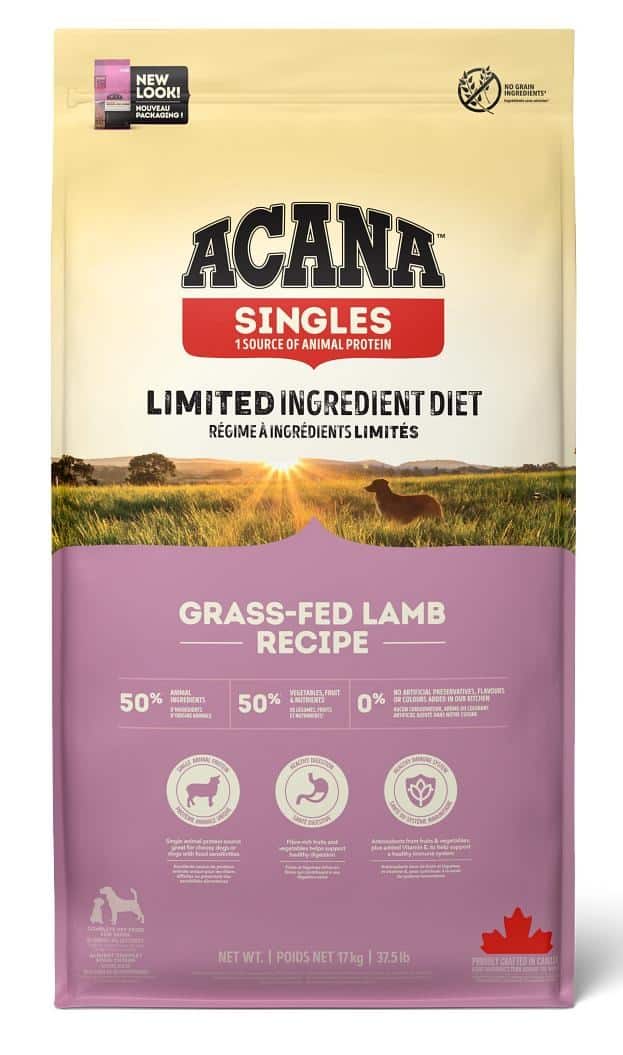 ACANA Singles Grass-fed Lamb - sucha karma dla psa - 17 kg — zdjęcie 1 z 2