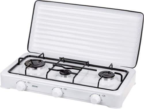 Turystyczna kuchenka gazowa 3-palnikowa MPM  SMILE-KN-03/1K