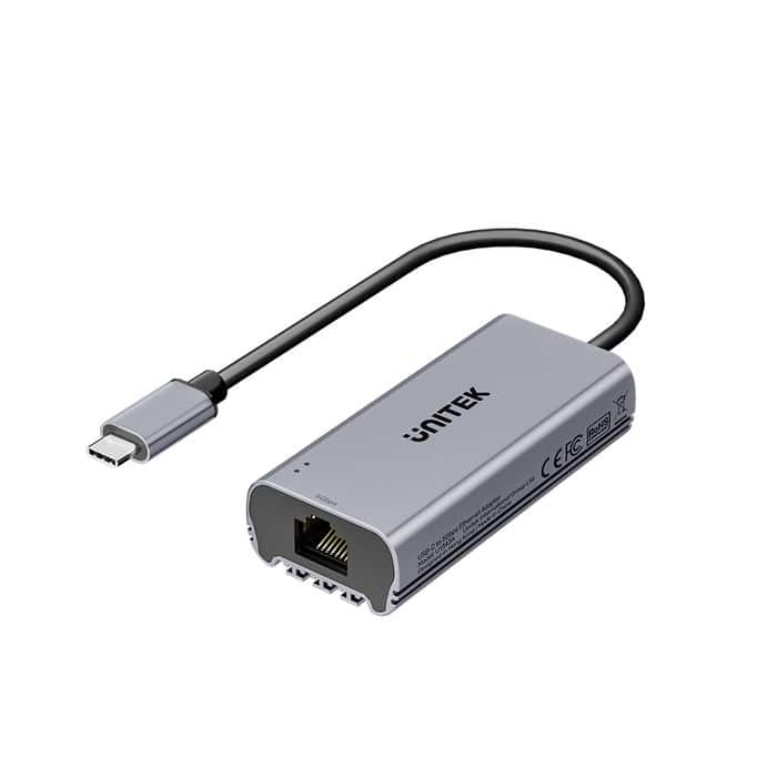 UNITEK ADAPTER USB-C - RJ45 5GBPS M/F — zdjęcie 1 z 5
