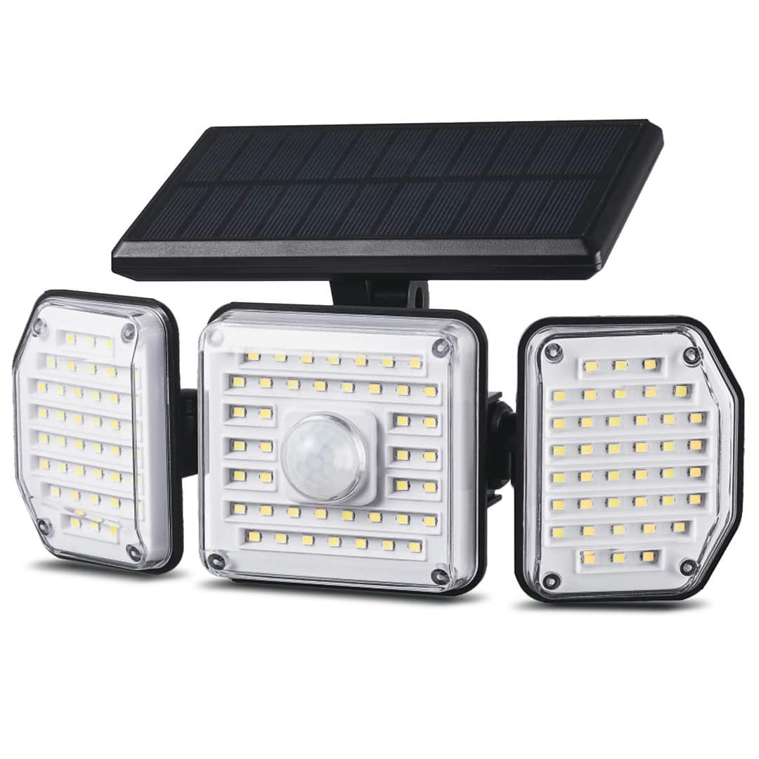 MACLEAN SOLARNA LAMPA LED Z CZUJNIKIEM RUCHU IP65 4W 3 TRYBY PRACY MCE615 — zdjęcie 1 z 8