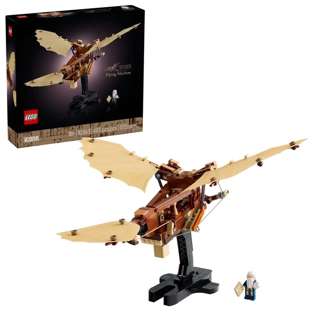 LEGO Icons Maszyna latająca 493 elem. — zdjęcie 1 z 8