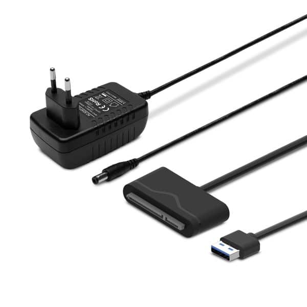 SAVIO ADAPTER USB 3.0 DO DYSKÓW 3.5” Z ZASILANIEM AK-39 — zdjęcie 1 z 6