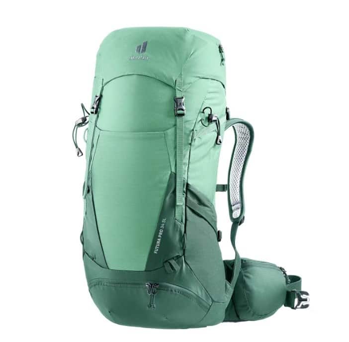 Plecak turystyczny damski Deuter Futura Pro 34 SL, spearmint/seagreen — zdjęcie 1 z 8