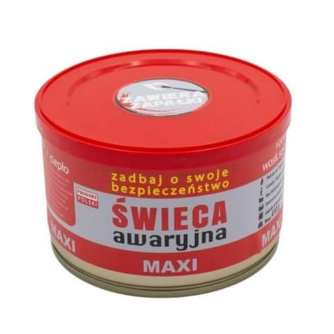 Świeca awaryjna HASKE Pro MAXI 410g 72h — zdjęcie 1 z 5