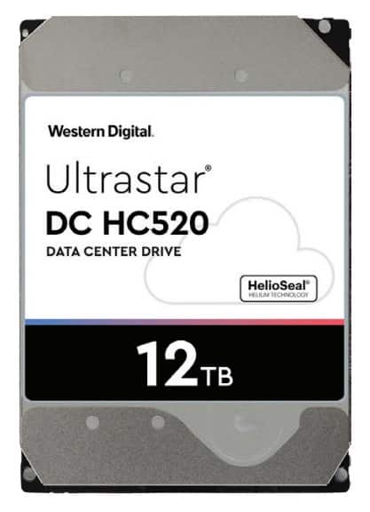 Dysk serwerowy HDD Western Digital Ultrastar DC HC520 HUH721212ALE600 (12 TB; 3.5"; SATA)