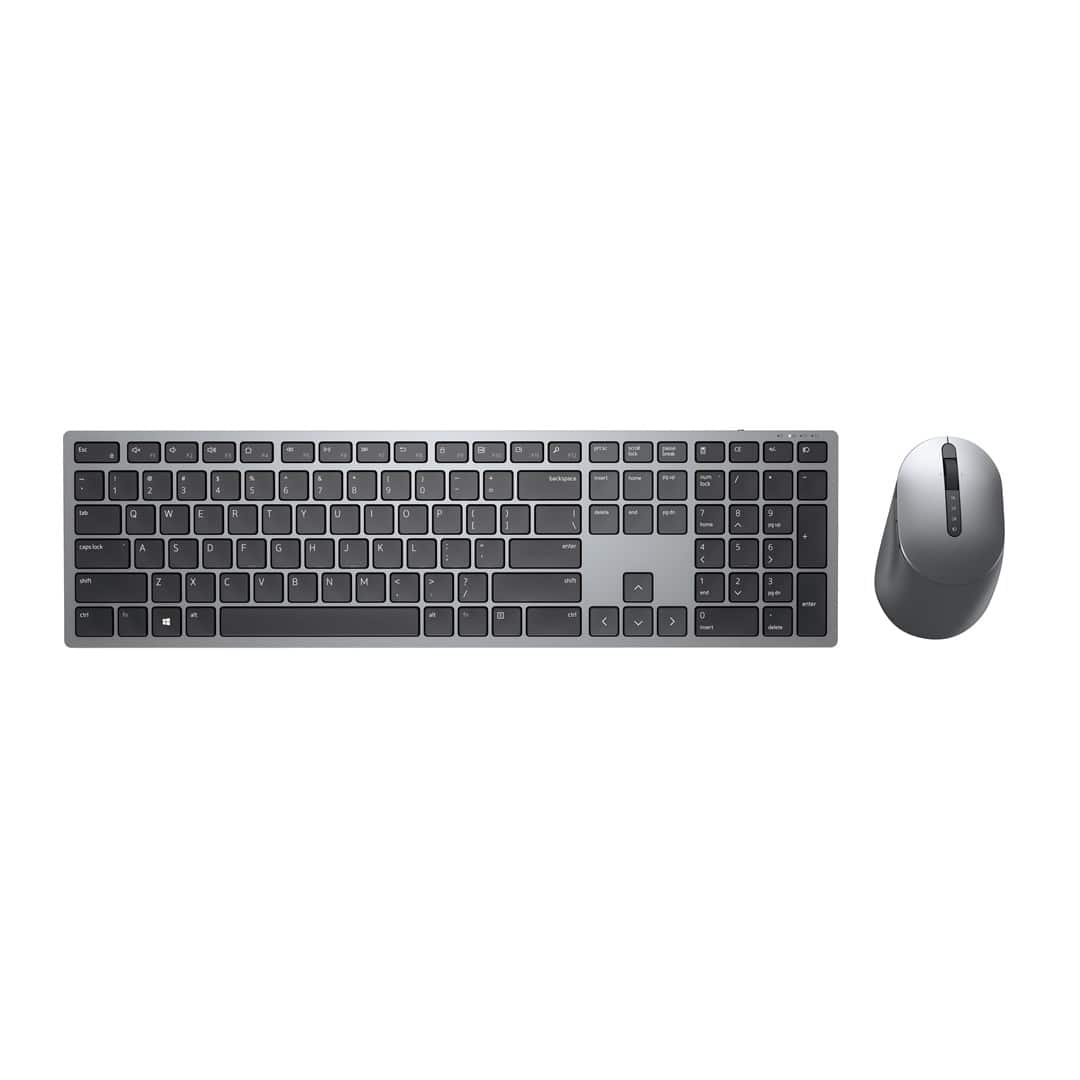 Dell Premier Multi-Device Wireless Keyboard and Mouse - KM7321W - US International (QWERTY) — zdjęcie 1 z 8