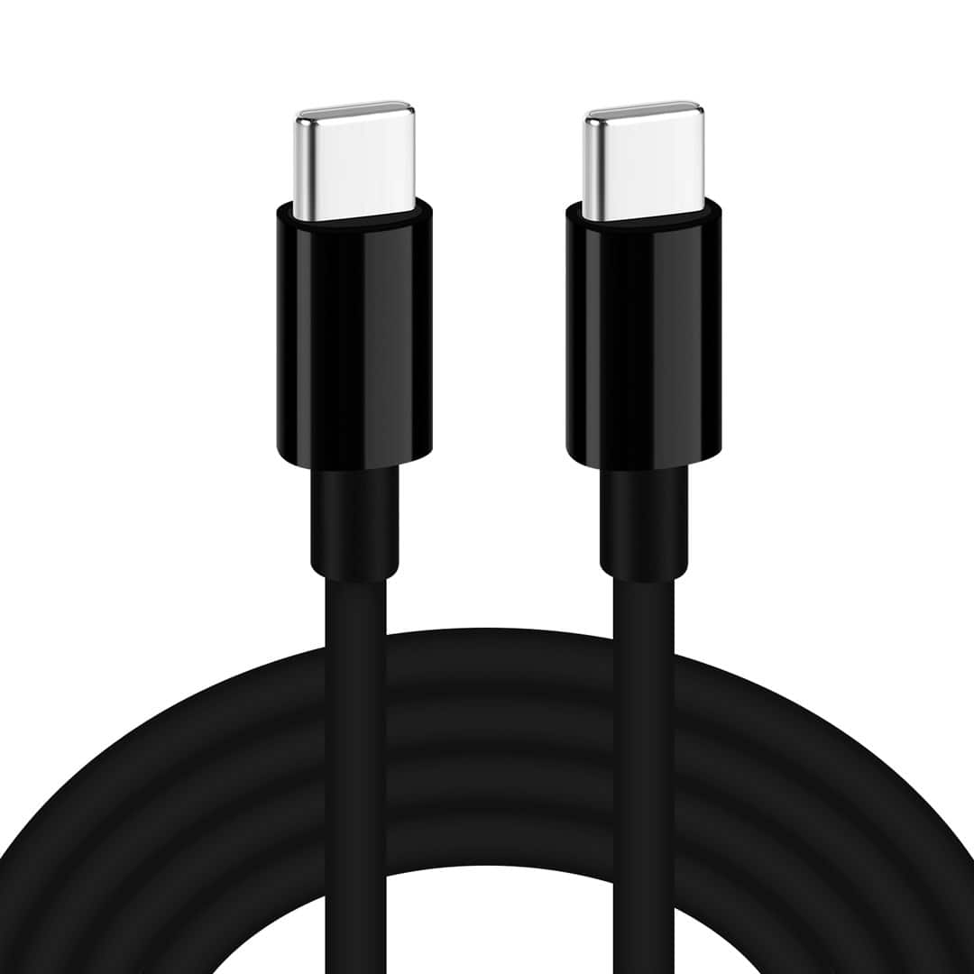 IBOX KABEL IKUTCS1B USB-C 60W SILICON 1M BLACK — zdjęcie 1 z 5