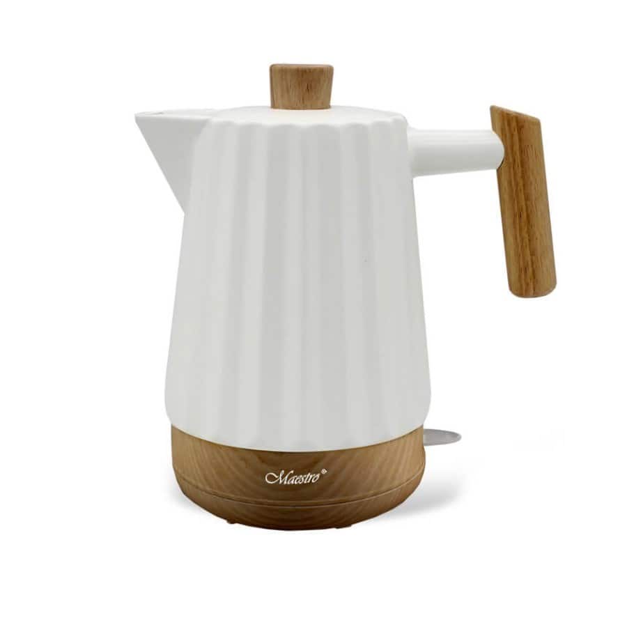 Czajnik elektryczny ceramiczny MAESTRO MR-075, 2 l, biały — zdjęcie 1 z 2
