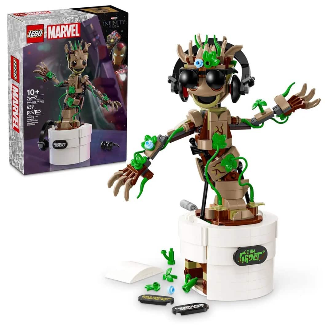 LEGO Marvel Super Heroes - Tańczący Groot 459 Elementów — zdjęcie 1 z 8