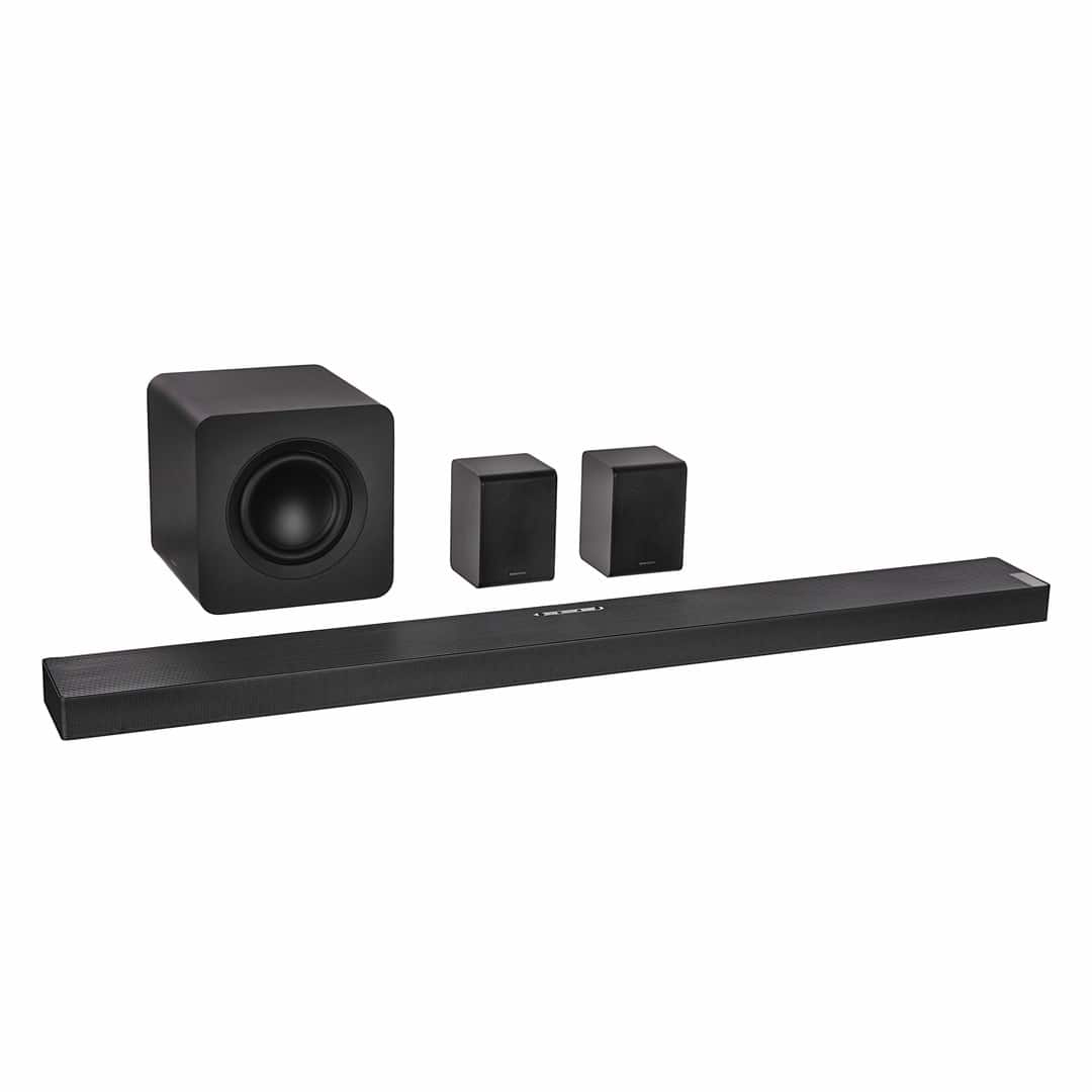 Soundbar Samsung HW-QS750F/­EN 5.1.2 kan. 345W Bluetooth 5.3 Dolby Atmos Czarny — zdjęcie 1 z 8