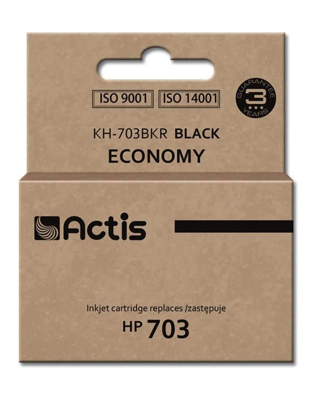 Actis KH-703BKR Tusz 15ml czarny do HP Deskjet, Photosmart